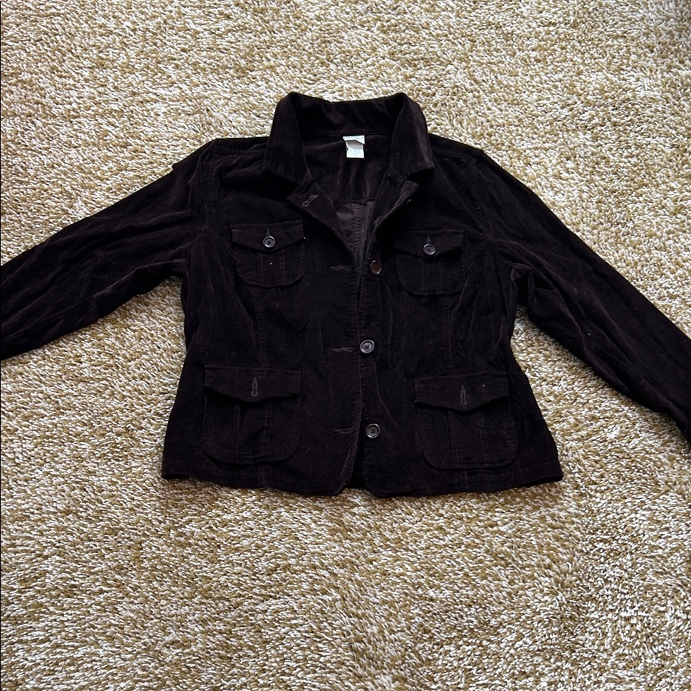 Stylish Women's Brown Jean Jacket